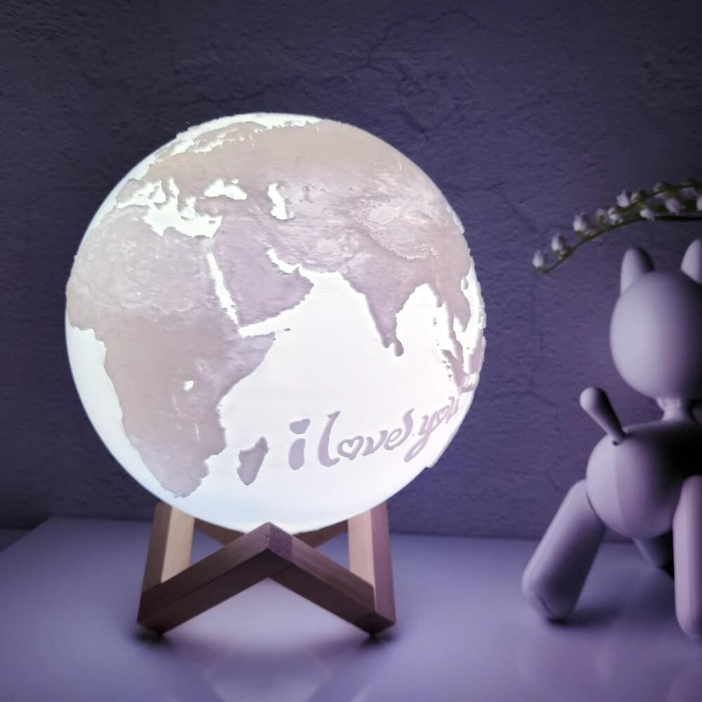Lumi Terra - 3 Cores recarregável - Lumi Lua 3d