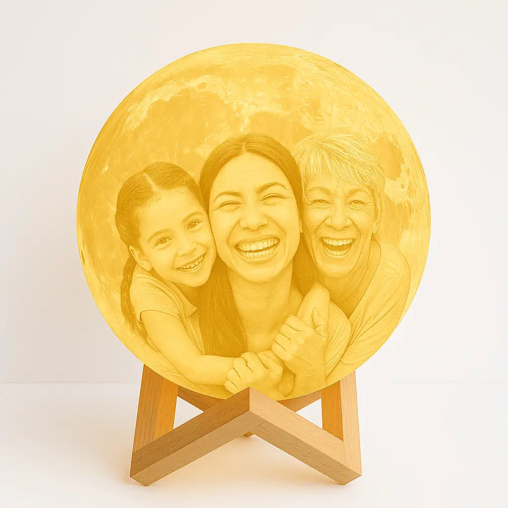 Luminária personalizada Presente dia das mães